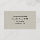 Paardengebied Visitekaartje (Achterkant)