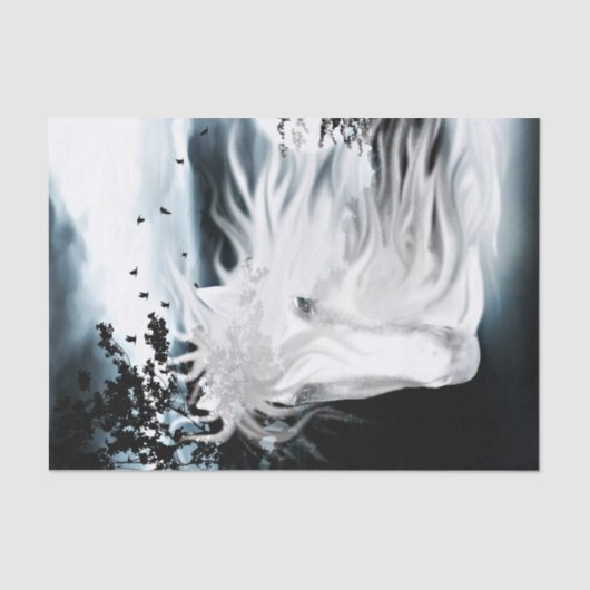 paardengeest tissuepapier (Voorkant)