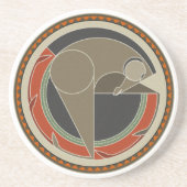 Paardengeest Zandsteen Onderzetter (Voorkant)