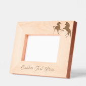 Paardengeëtste Lijsten met aangepaste tekst Gegraveerde Lijstjes (Links)