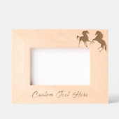 Paardengeëtste Lijsten met aangepaste tekst Gegraveerde Lijstjes (Voorkant)