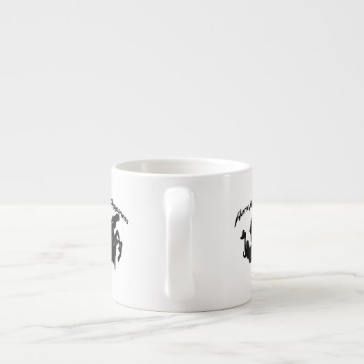 Paardengeluk Espresso Kop (Achterkant)