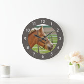 Paardengepersonaliseerde grote klok (Huis)