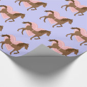 Paardengeschenken en persgeschenken, op maat gesne cadeaupapier (Hoek)