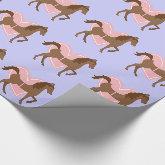 Paardengeschenken en persgeschenken, op maat gesne cadeaupapier (Hoek)