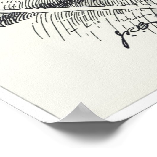 Paardengevoel -  Rugby afdrukken Poster (Hoek)