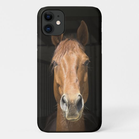 Paardengezicht Foto Afbeelding Case-Mate iPhone Case (Achterkant)