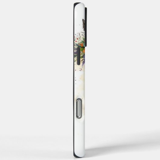 Paardengezicht met bloemenkrans Case-Mate iPhone case (Achterkant / Rechts)