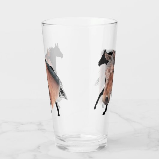 Paardenglas Glas (Rechts)