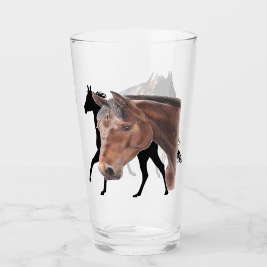 Paardenglas Glas (Voorkant)