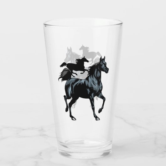 Paardenglas Glas (Achterkant)