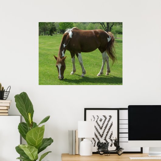 Paardengrazing Poster (Thuiskantoor)