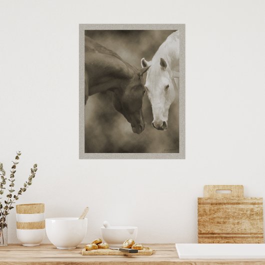 Paardengroeten Poster (Keuken)