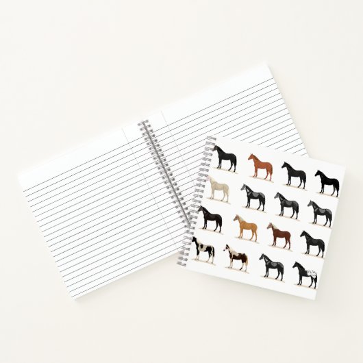paardenhaar notitieboek (Binnen)