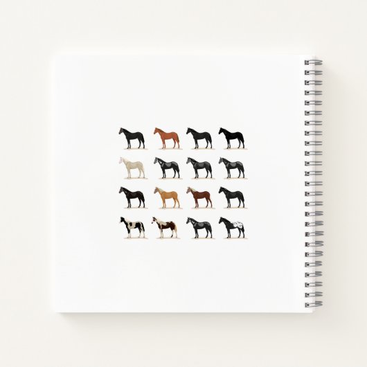 paardenhaar notitieboek (Achterkant)