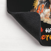 Paardenhalloween en vrolijk kerstfeest muismat (Hoek)