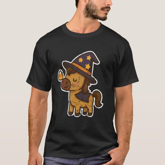 Paardenheks met Candy Corn T-shirt (Voorkant)