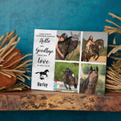 Paardenherdenking Foto-collage Fotoplaat (Zijkant)