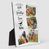 Paardenherdenkingsfoto Collage Fotoplaat (Zijkant)