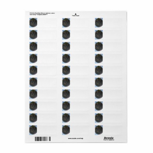 Paardenhoef Etiket (Full Sheet)