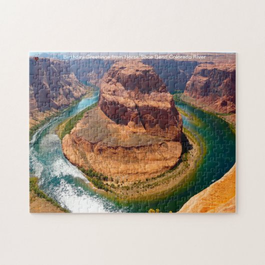 Paardenhoefbocht Colorado Rivier Legpuzzel (Horizontaal)