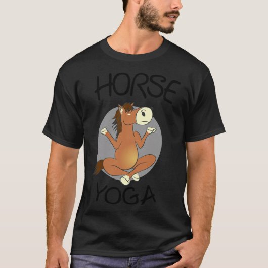 Paardenhoefijzer western t-shirt (Voorkant)