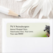 Paardenhond en kattendier etiket (Insitu)