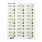 Paardenhond en kattendier etiket (Full Sheet)