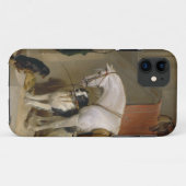 Paardenhond Favorieten schilderkunst Landseer Prop Case-Mate iPhone Case (Achterkant (horizontaal))