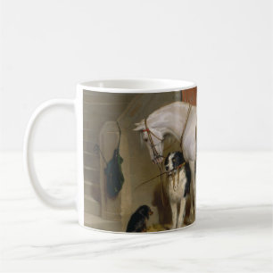Paardenhond Favorieten schilderkunst Landseer Prop Koffiemok