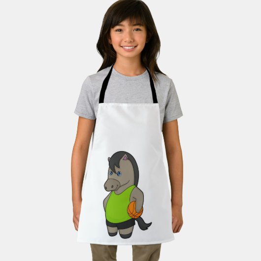 Paardenhonkbalspeler Basketball Schort (Insitu)