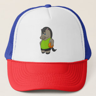 Paardenhonkbalspeler Basketball Trucker Pet