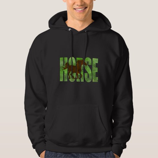 paardenhooi hoodie (Voorkant)