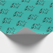  Paardeninpakpapier Cadeaupapier (Hoek)