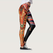 Paardenjuweel mozaïekkleurig cowgirl equestrian leggings (Rechts)