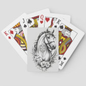 Paardenkaarten Pokerkaarten (Achterkant)