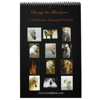 Paardenkalender - Andalusië, Friesisch-Lipizzaans Kalender