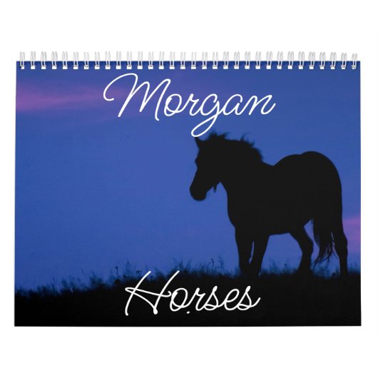 Paardenkalender gepersonaliseerd kalender (Hoes)
