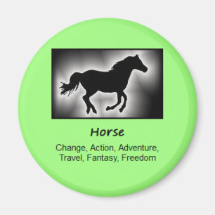 Paardenkalk Dierlijke geest Betekenis Magneet