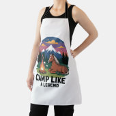 Paardenkamp als een legende Camping Schort (Insitu)