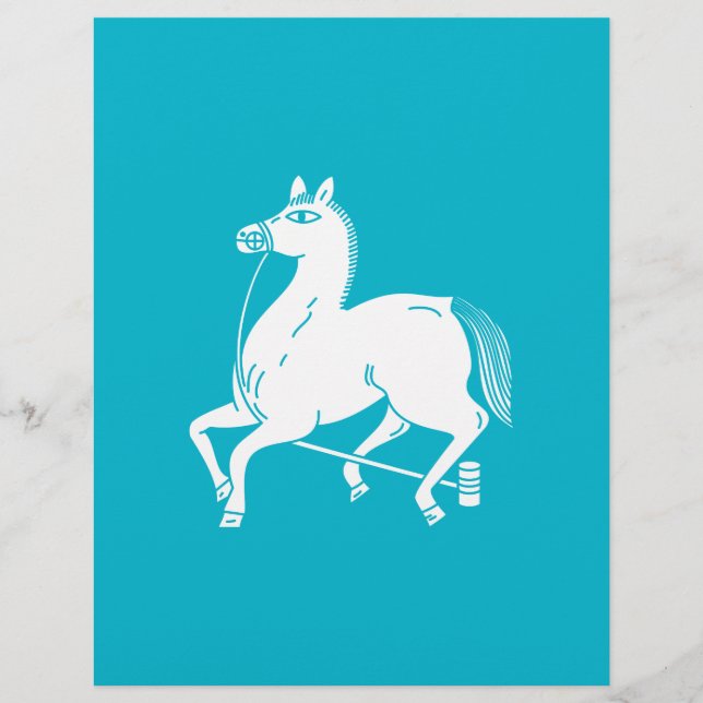 Paardenkampioen vastgebonden (Voorkant)