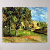 Paardenkastanjebomen - Paul Cezanne - c1890 Poster (Voorkant)