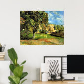 Paardenkastanjebomen - Paul Cezanne - c1890 Poster (Thuiskantoor)