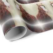 Paardenkastanjepaarden Cadeaupapier (Rol Hoek)