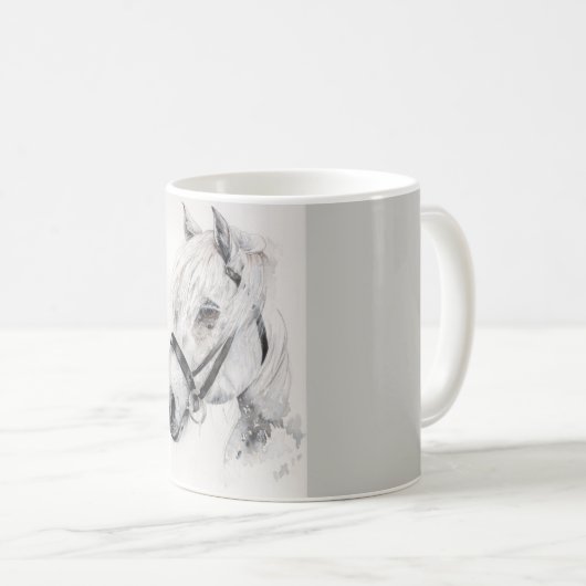 Paardenkeramische Mok (Voorkant rechts)