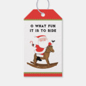 Paardenkerst Cadeaulabel (Voorkant)