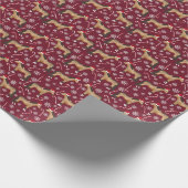 Paardenkerst Cadeaupapier (Hoek)