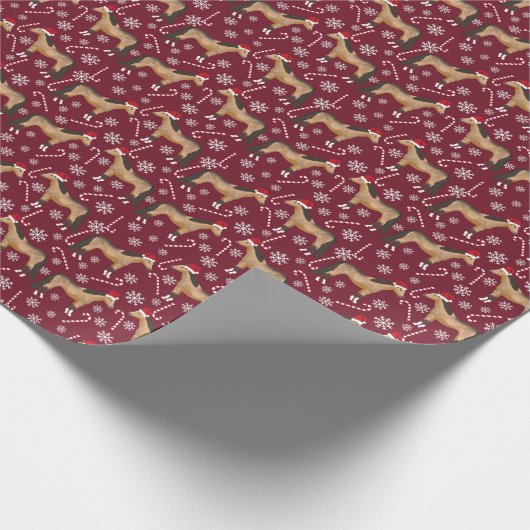 Paardenkerst Cadeaupapier (Hoek)