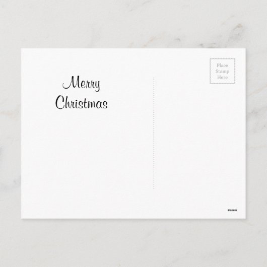 Paardenkerst Feestdagenkaart (Achterkant)