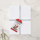 Paardenkerstcadeautags Cadeaulabel (Met Touw)